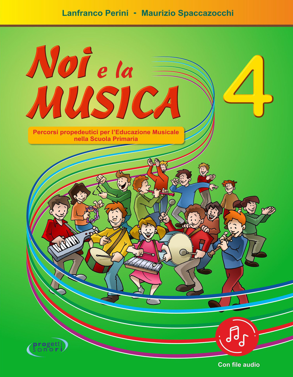 Noi e la musica. Percorsi propedeutici per l'insegnamento della musica nella scuola primaria. Con File audio in streaming. Vol. 4