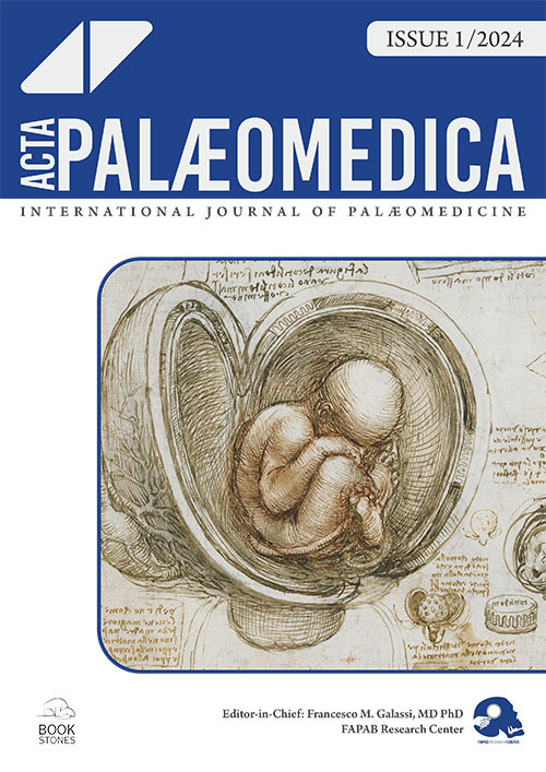 Acta Palaeomedica. International Journal of Palaeomedicine. Vol. 3