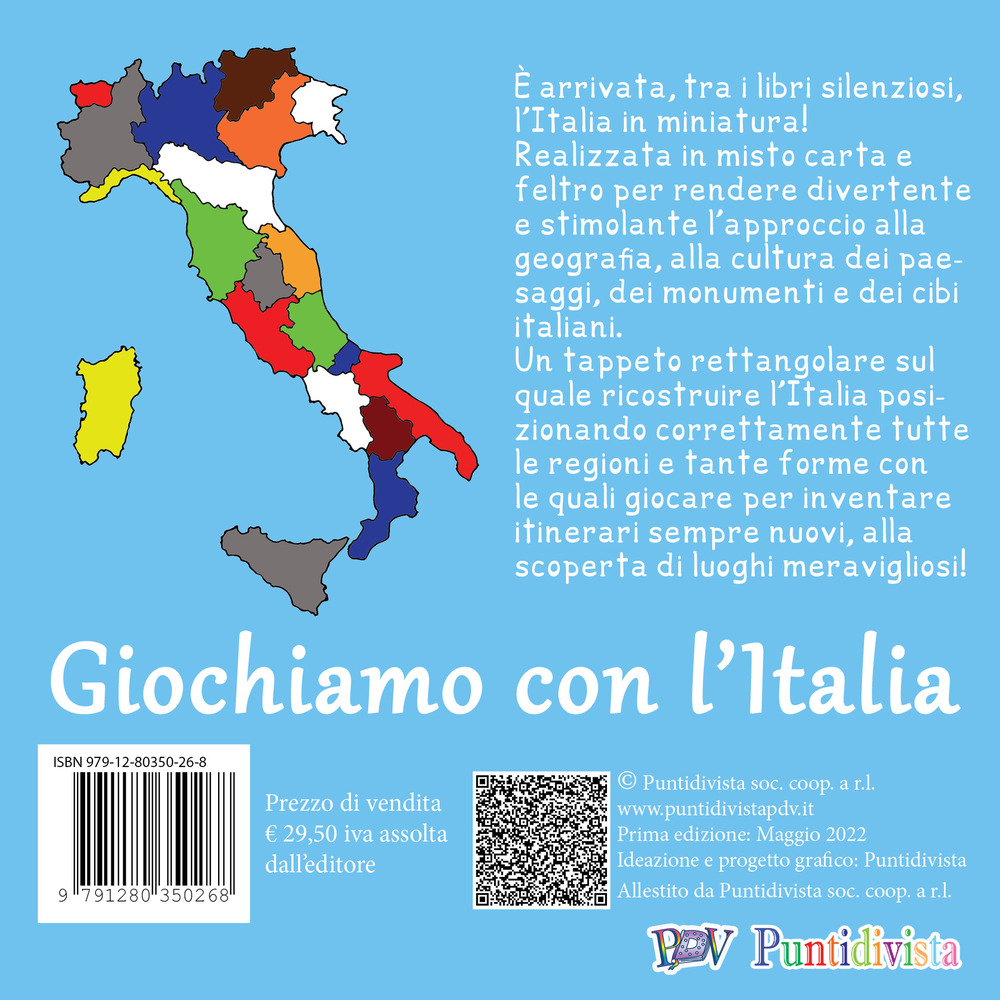 Giochiamo con l'Italia. Ediz. illustrata