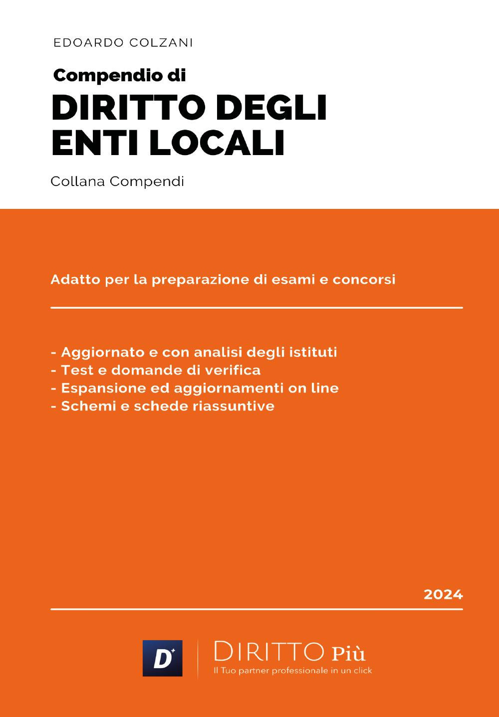 Compendio di diritto degli enti locali