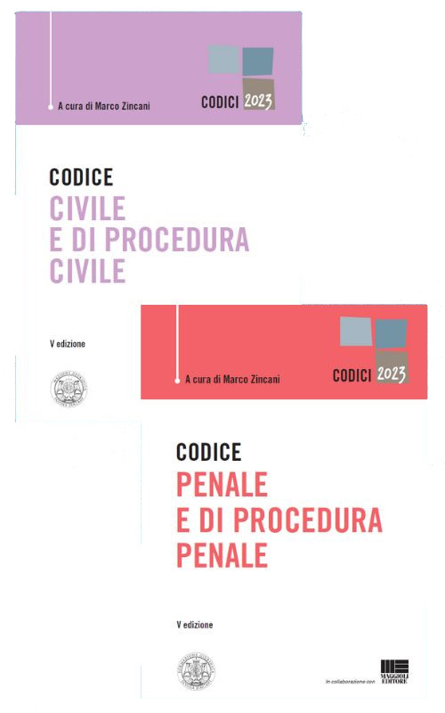 Kit codice penale e di procedura penale e codice civile e di procedura civile
