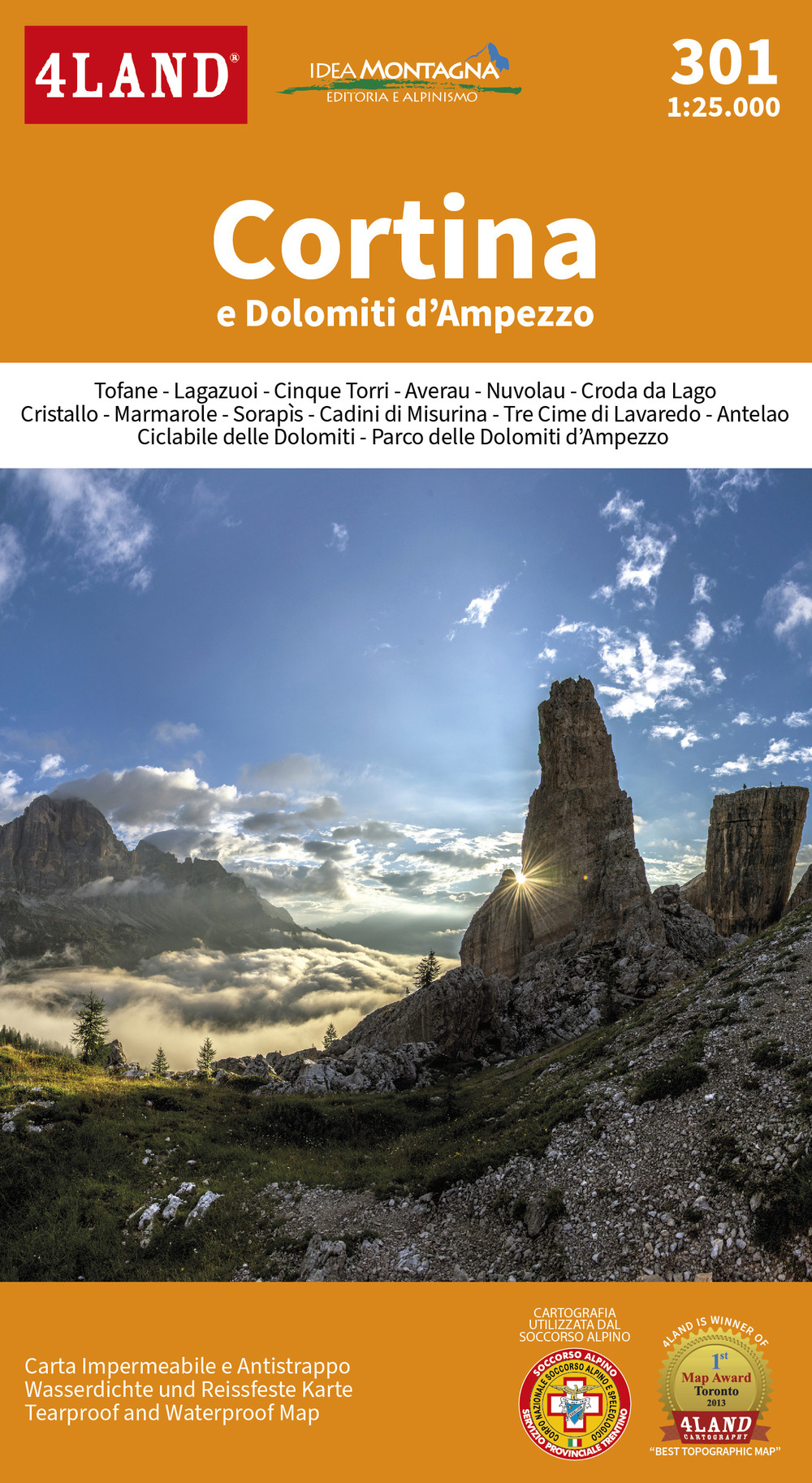 Cortina e Dolomiti d'Ampezzo. Ediz. multilingue