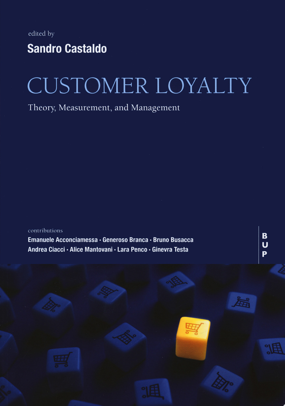 Customer loyalty. Theory, measurement, and management