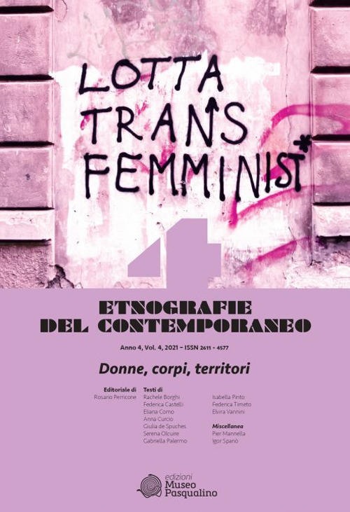 Etnografie del contemporaneo (2021). Vol. 4: Donne, corpi, territori