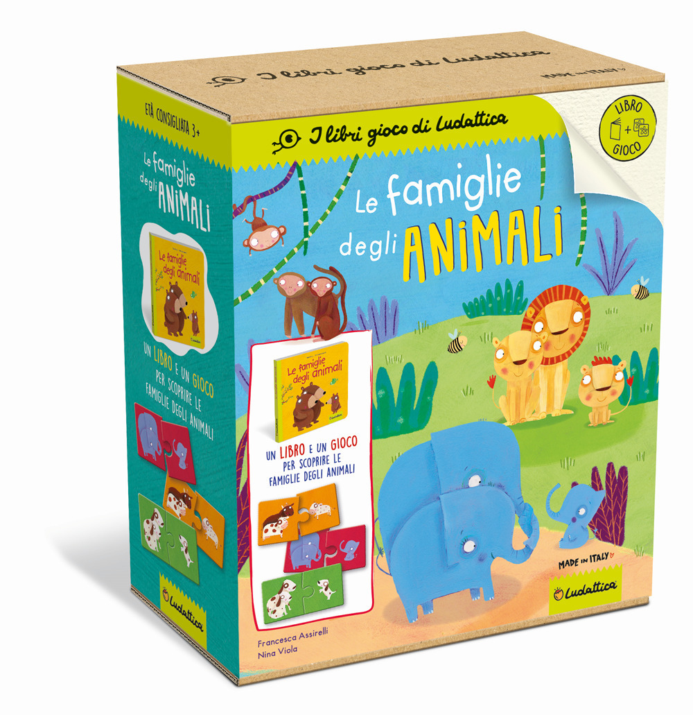 Le famiglie degli animali. Ediz. a colori. Con Gioco