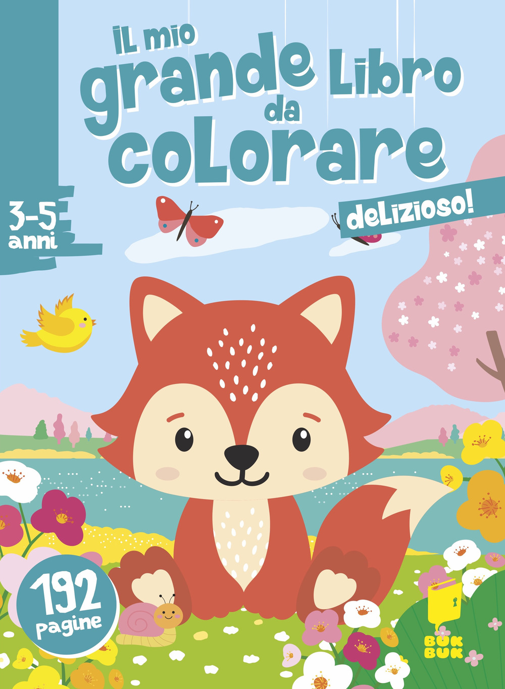 Delizioso! Il mio grande libro da colorare