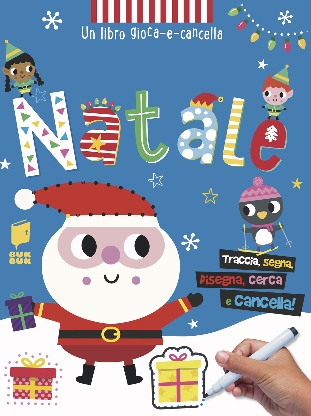 Natale. Gioca e cancella. Ediz. illustrata