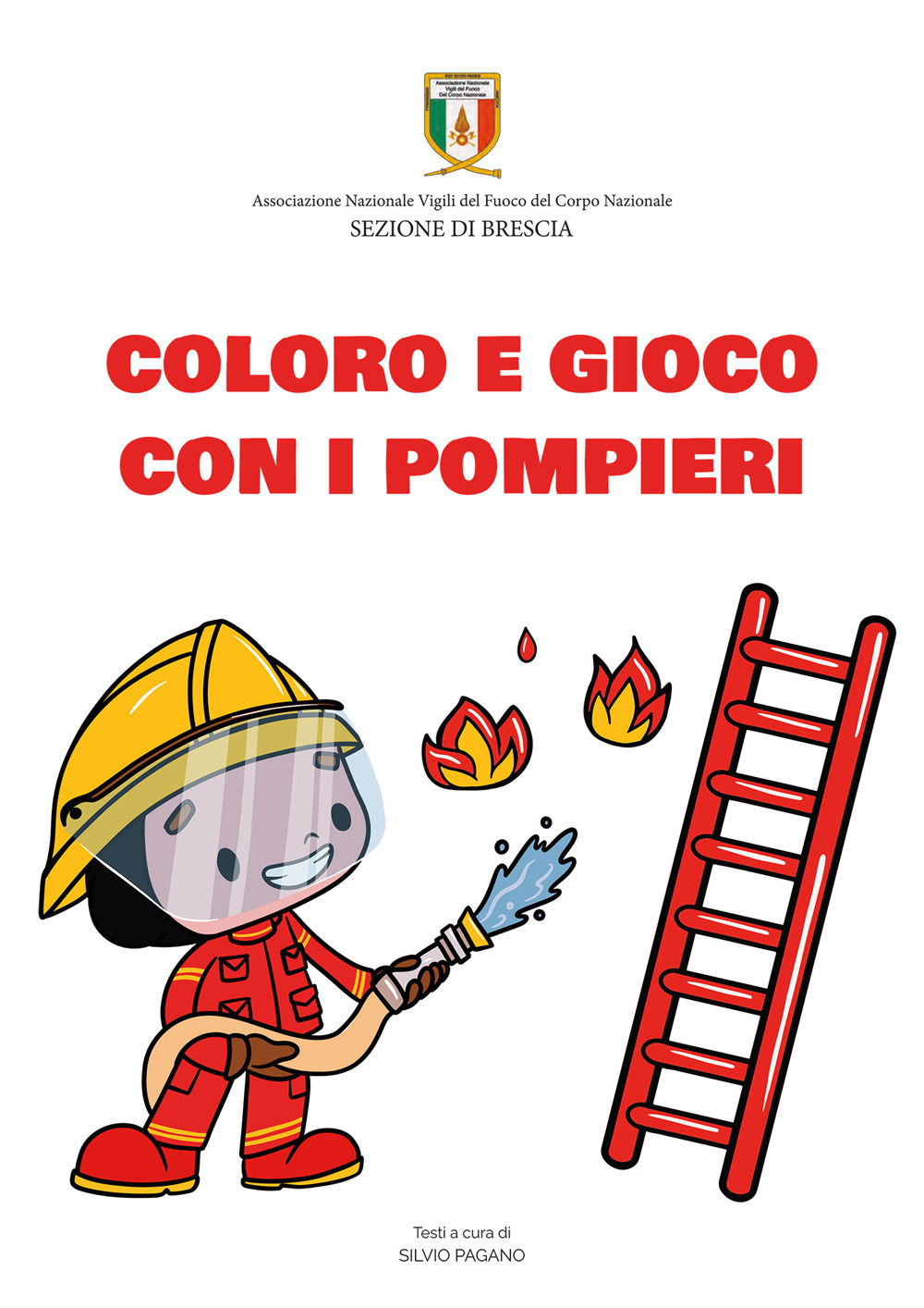 Coloro e gioco con i pompieri