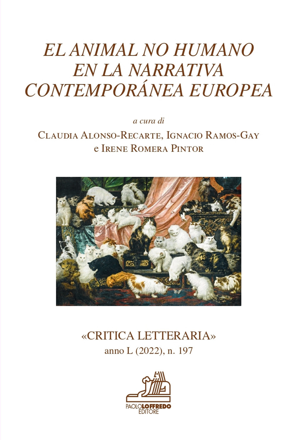 L'animale non umano nella narrativa contemporanea europea-El animal no humano en la narrativa contemporànea europea