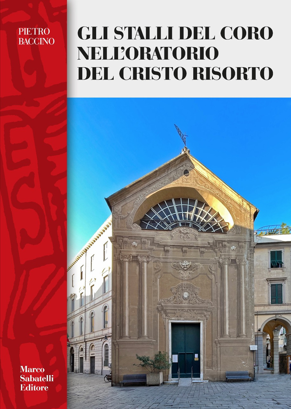 Gli stalli del coro dell'oratorio del Cristo Risorto