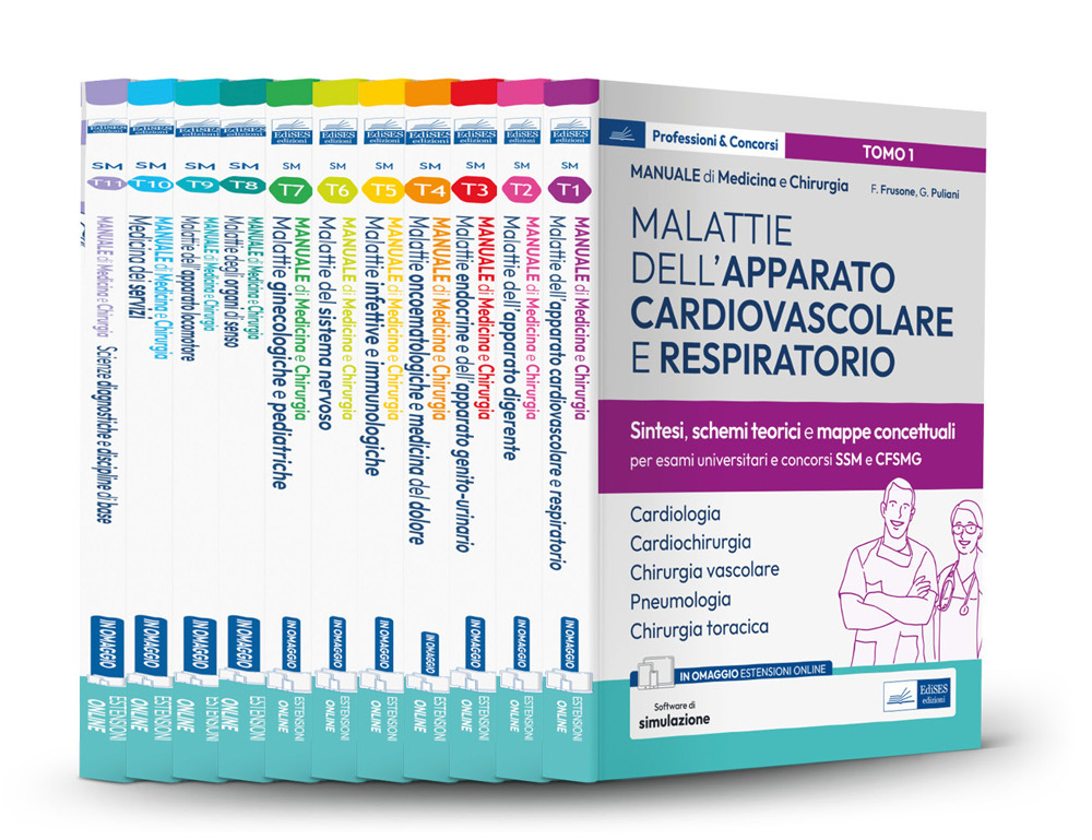 Manuale di medicina e chirurgia. Con espansione online. Con software di simulazione. Vol. 1-11