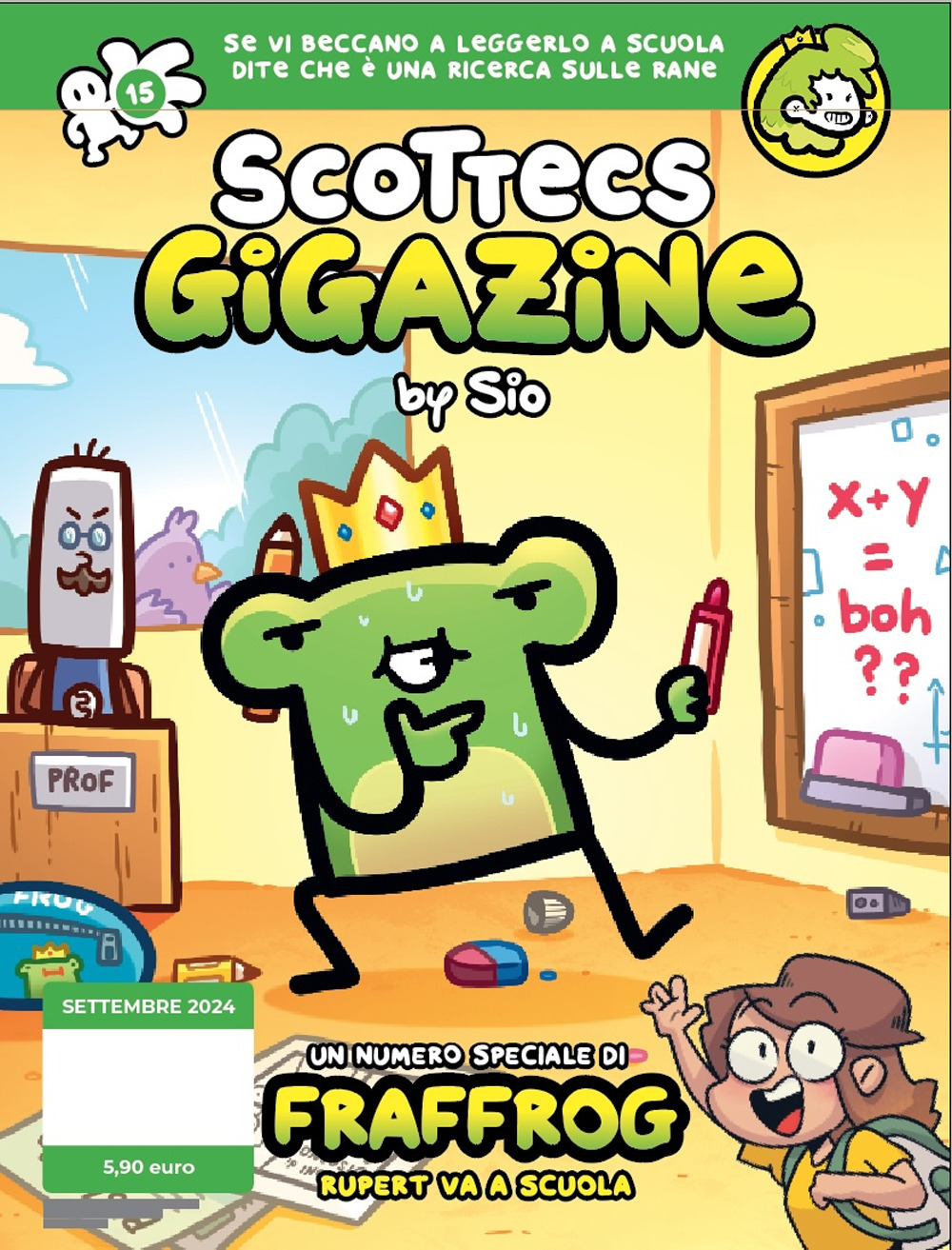 Scottecs Gigazine (Titolo venduto esclusivamente su Amazon, nelle fumetterie e in edicola). Vol. 15: Speciale Fraffrog. Rupert va a scuola