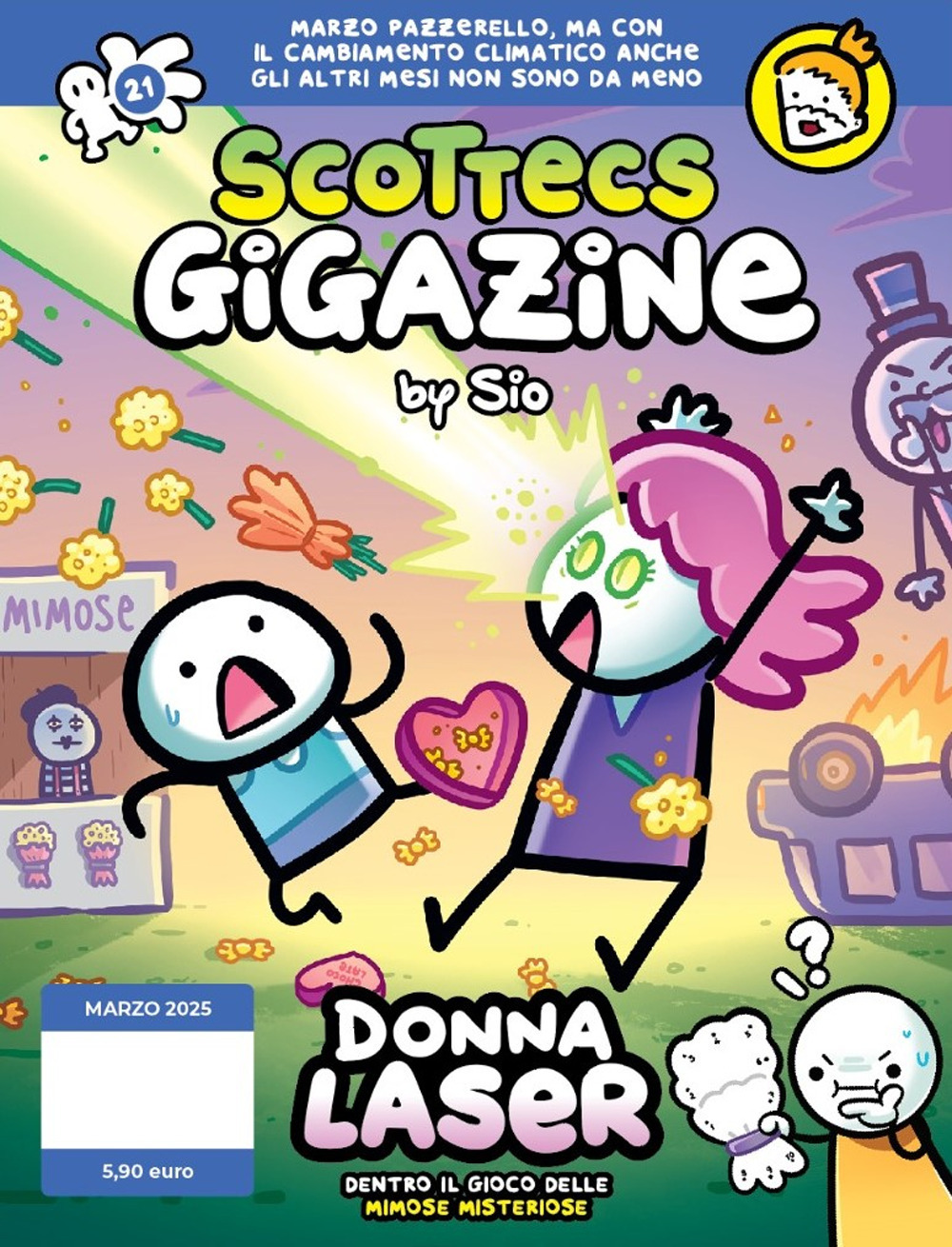 Scottecs Gigazine. Ediz. integrale. Vol. 21: Donna laser