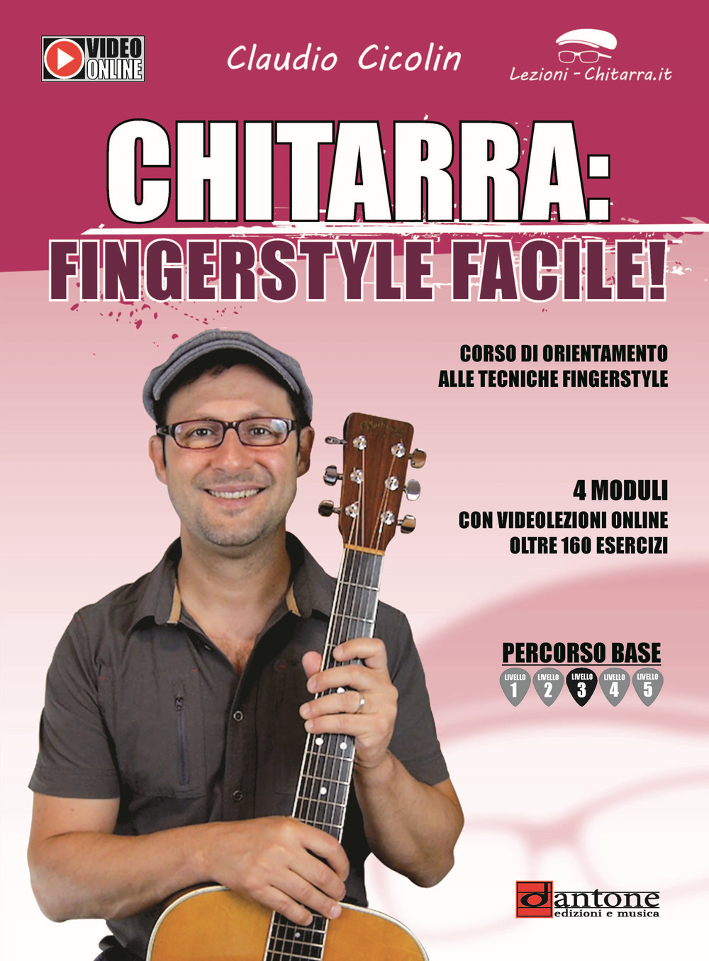 Chitarra fingerstyle. Corso di orientamento alle tecniche fingerstyle. Con video online