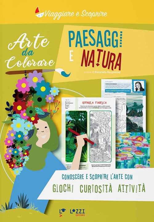 Arte da colorare. Paesaggi e natura. Ediz. a colori