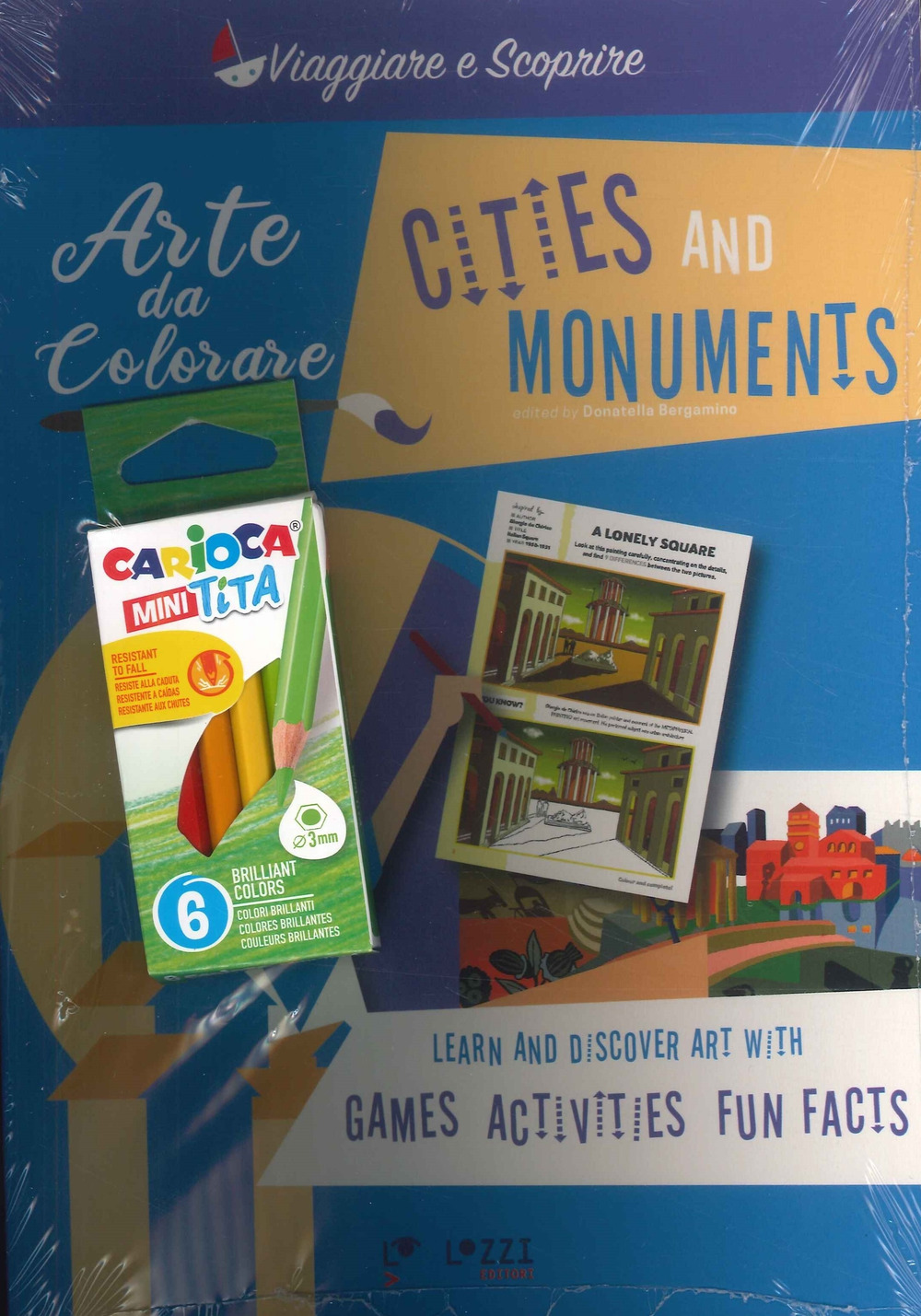 Cities and monuments. Arte da colorare